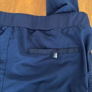2 pair Barco One Wellness Blue Scrub Bottoms - Size M. 2 pair bundle.